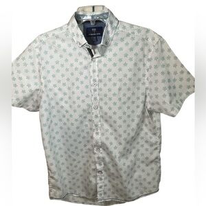 Men’s International Report Tropical Collection White with Green Turtles …